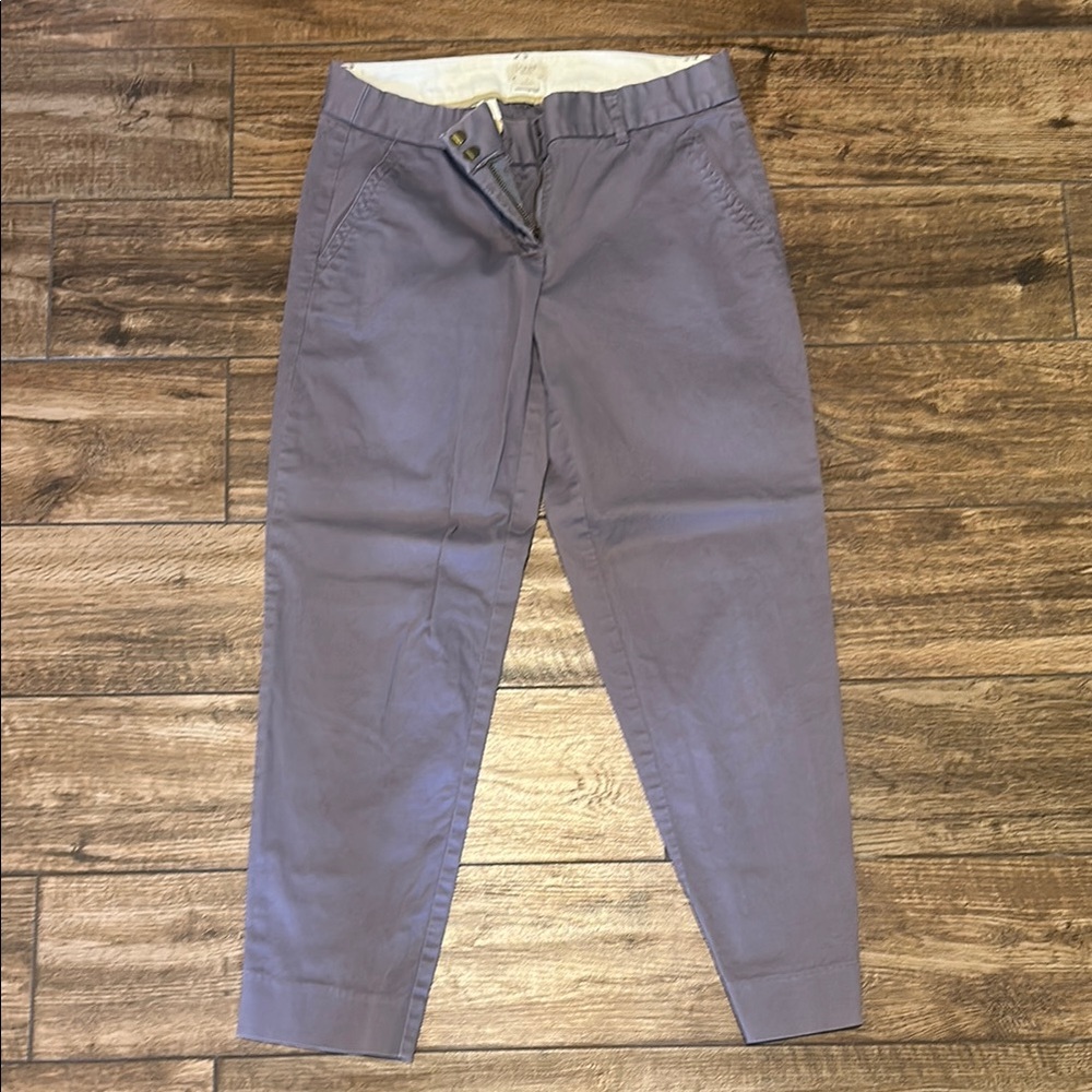 J. Crew Women’s Cropped CityFit Pants Size 2